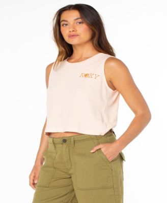 Women's Wildflower Crew Neck Tank Top