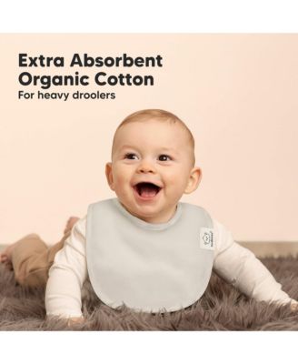 8pk Baby Bibs for Boy, Baby Drool Bib for Baby Boys and Girls, Infant Teething Bibs