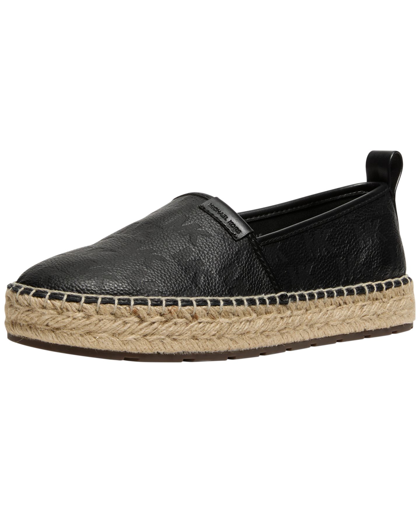 Обувь Michael Kors Men's Elias Espadrille Slip-On Shoes, цвет: Чёрный — фото 4