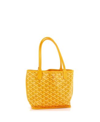 Mini Anjou Reversible Tote Coated Canvas