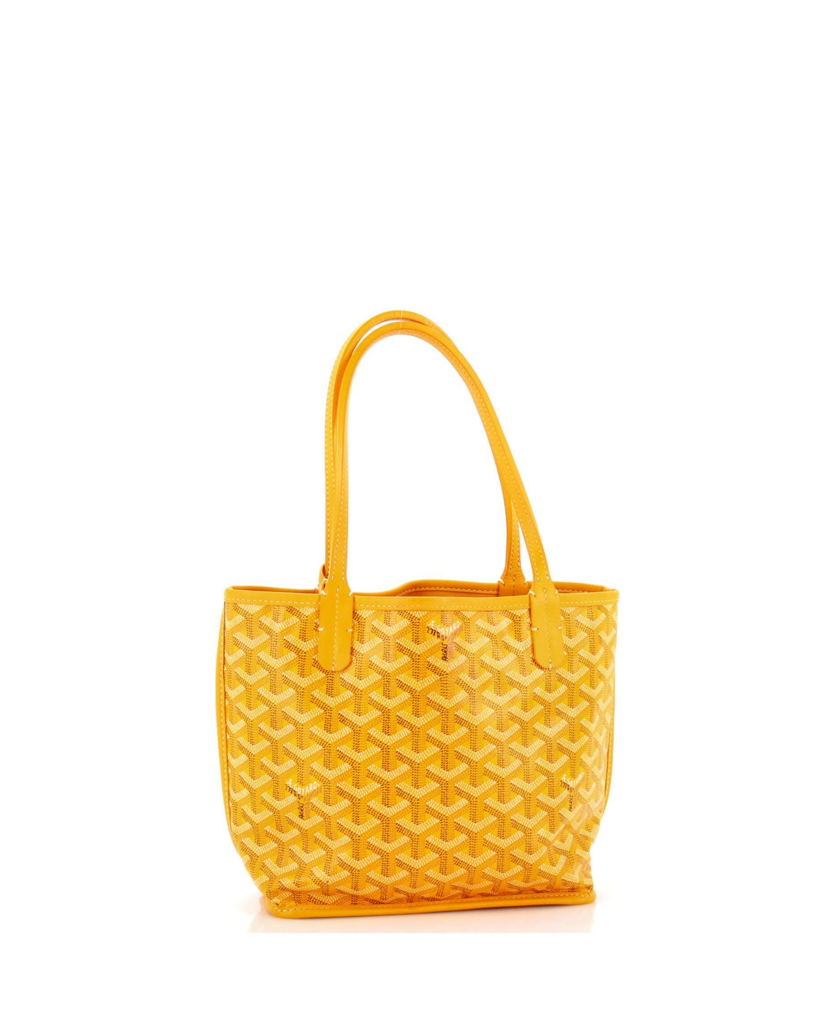 Pre-Owned Goyard Mini Anjou Reversible Tote Coated Canvas