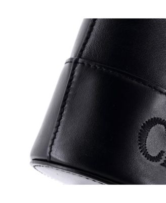 Micro Sense Bucket Bag Leather