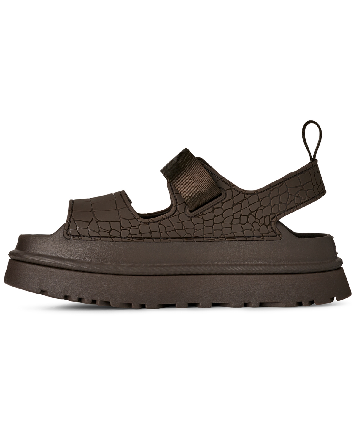 Ugg Women's GoldenGlow Embossed Open Toe Sandals