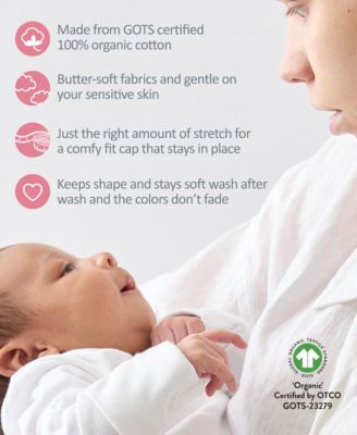 Baby Boys' or Baby Girls' Beanie Hats, 5-Pack