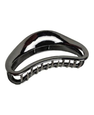 Women's Large Crescent Metal Claw Clip
