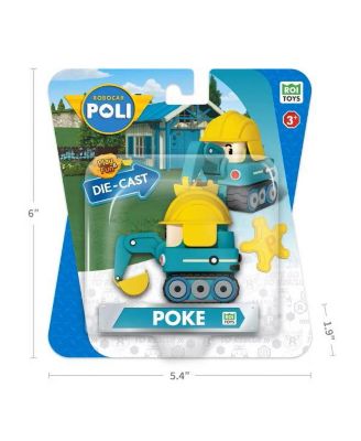 Die-Cast Excavator Construction Toy - Poke | Early Educational & Role-Play Toys