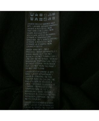 Men's Black Logo Printed Cotton Distressed Sweatshirt