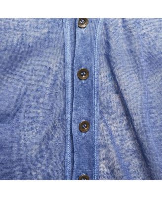 Men's Blue Ombre Knit Sleeveless Vest