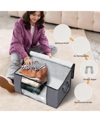 17 Gallon, Reinforced Handles, Non-Woven Fabric Storage Bags