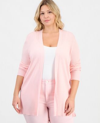Plus Size Sutton Open-Front Cardigan