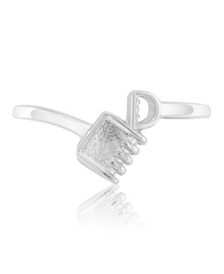 Waterproof Yellow Key Lock Toe Ring