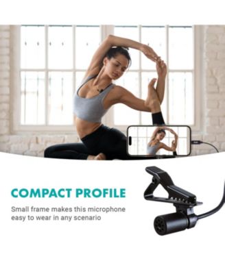 uLav-L Digital Lavalier Omnidirectional Clip on Microphone with USB-C Connector