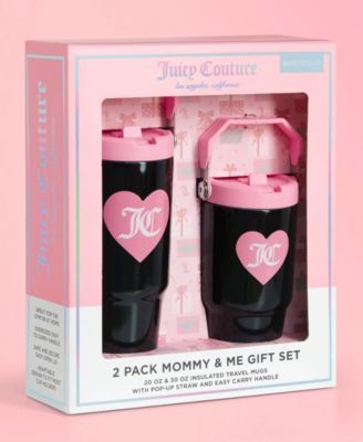 Flip Flow 2-Pack Mommy and Me Insulated Travel Mug Set