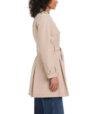 Women's Short Double-Breasted Trench Coat