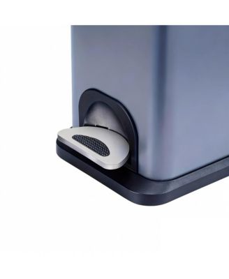 2 Gallon Step On Trash Can Set and Plastic Bag Organizer Combination For Bathroom Kids  Room Brand