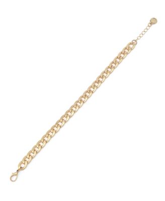 Faceted Curb Chain Anklet