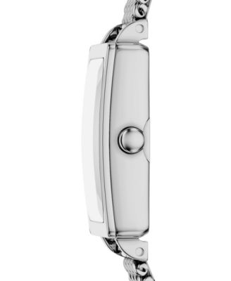 Women's Hagen Micro Quartz Two-Hand Silver Stainless Steel Watch, 31mm