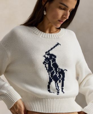 Women's Big Pony Crewneck Sweater