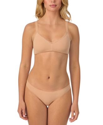 Women's Cabana Cotton Lace-Trim Bralette 010404