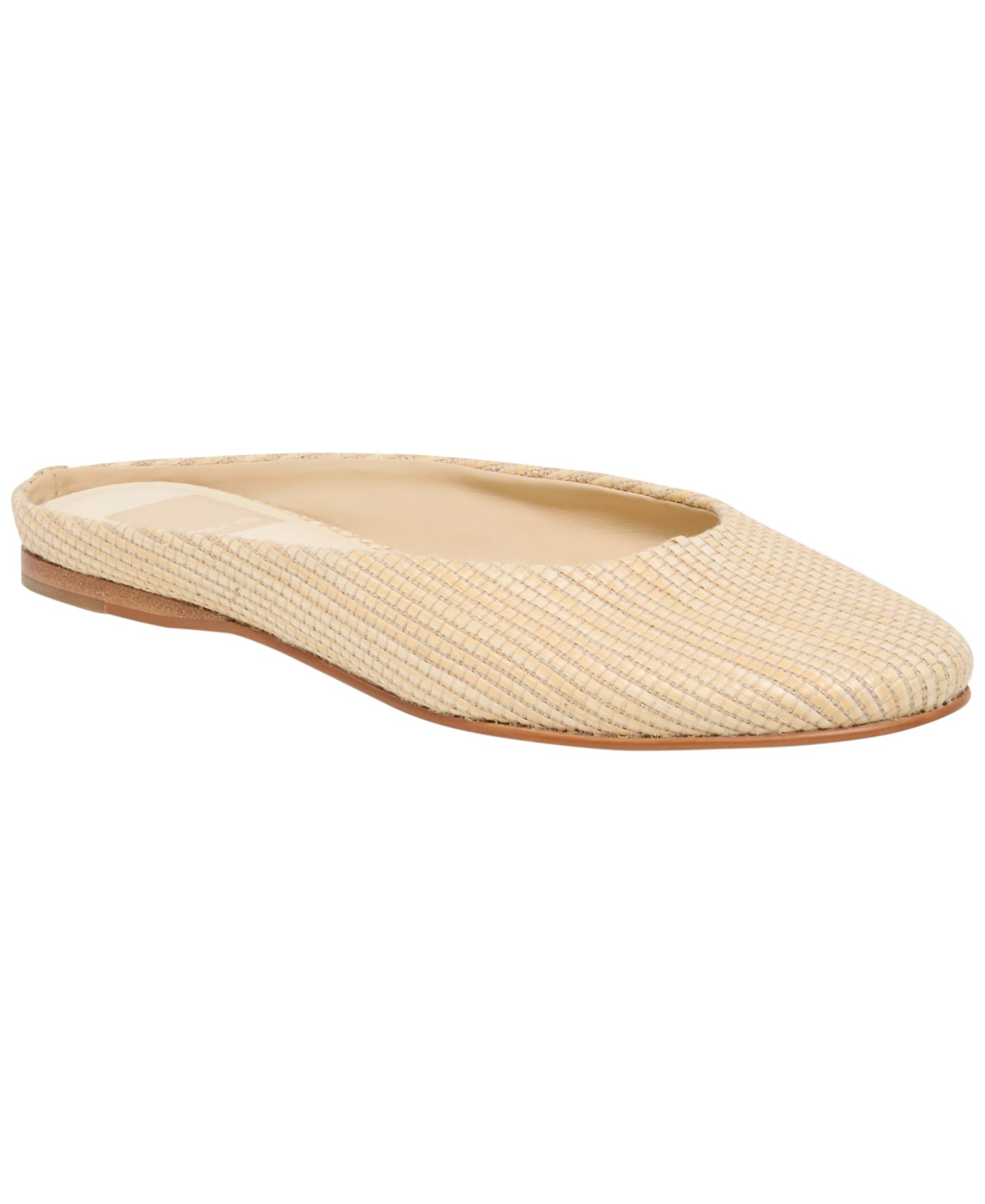 Женские сабо Dolce Vita Eila Slip-On Mule Flats, цвет: Светлый натуральный — фото 1