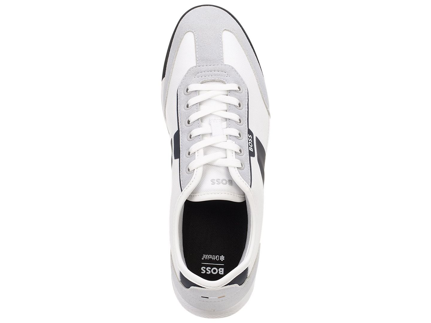 Мужские кроссовки Hugo Boss Nitan Lace-Up, цвет: Белый — фото 3