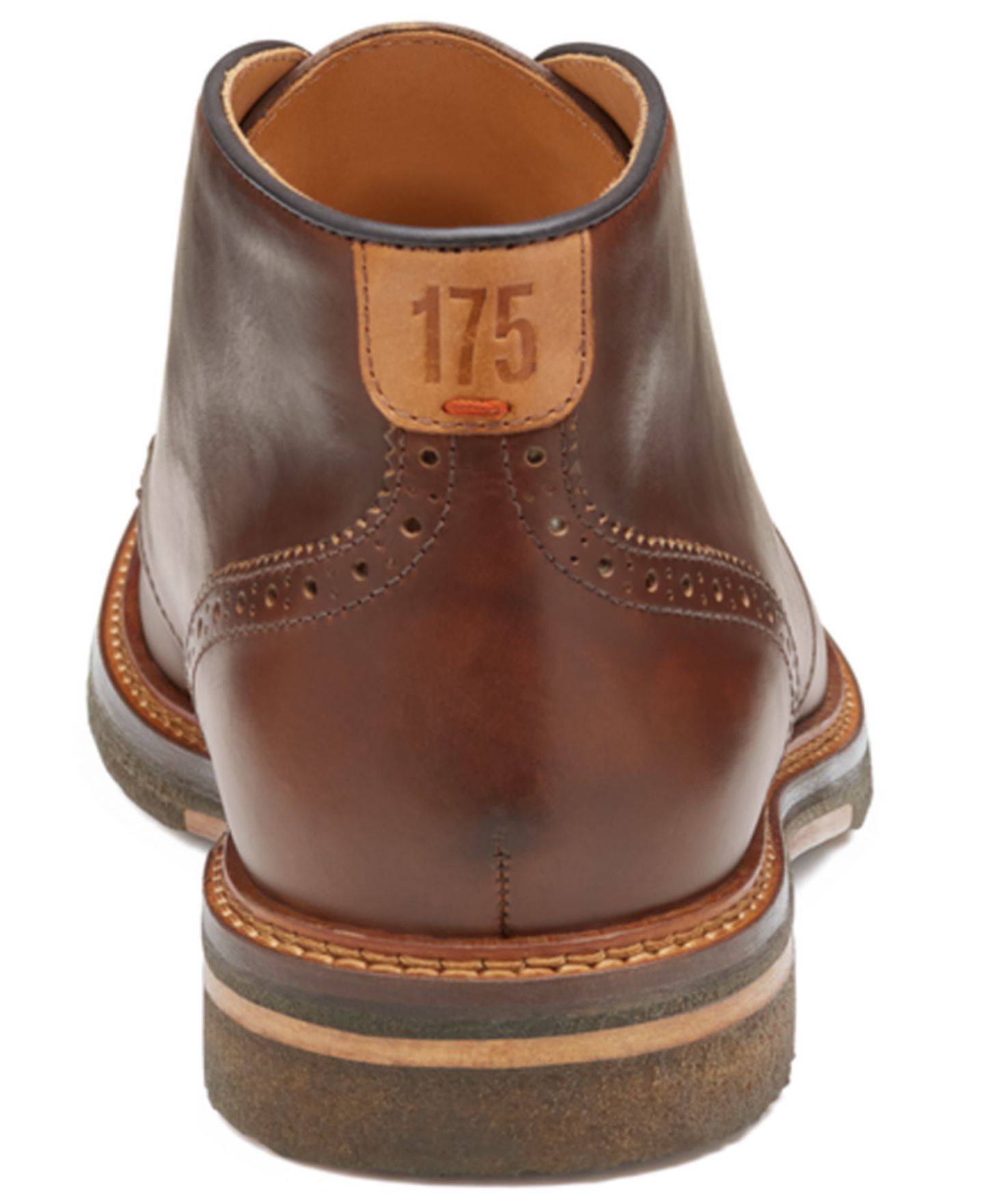 Мужские ботинки Johnston & Murphy Calder 2.0 Round Toe, цвет: Коричневый — фото 3