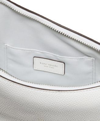 Duo Small Pebbled Leather Crossbody Bag