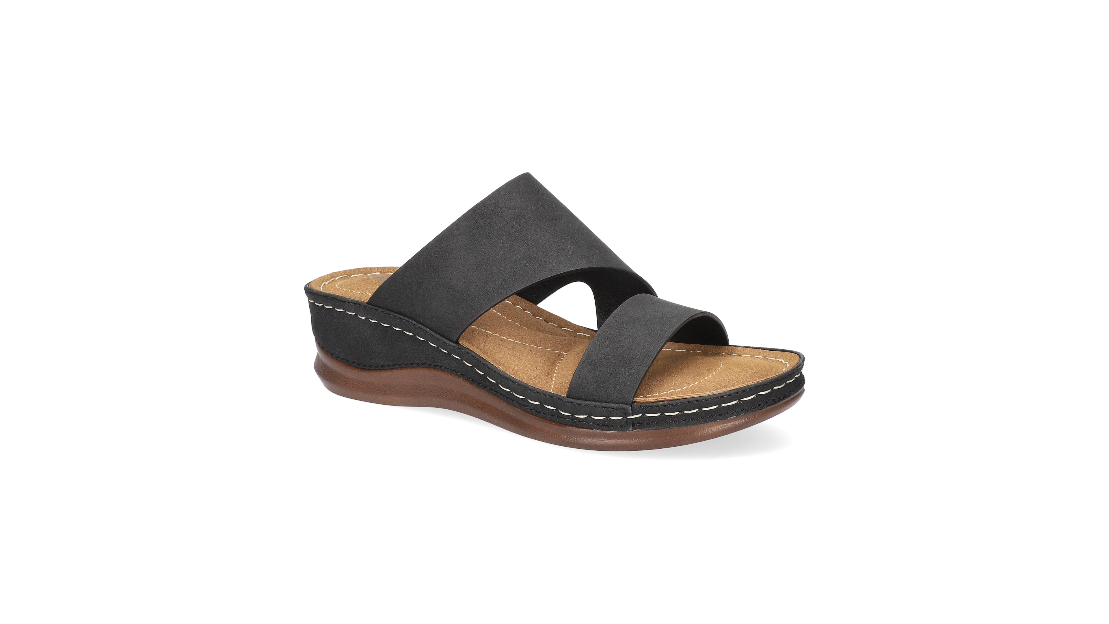 Easy Street Women's Larrain Wedge Slide Sandals