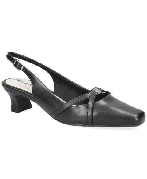 Женские туфли Easy Street Ridley Square Toe Pumps, цвет: Чёрный