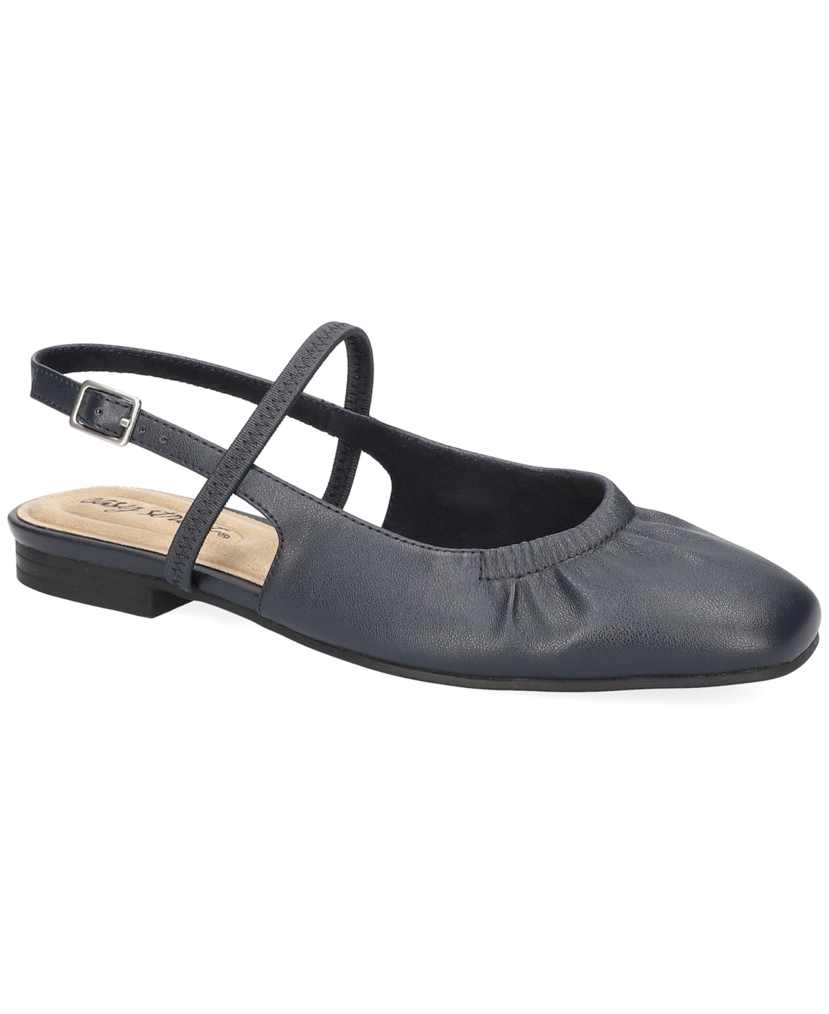 Easy Street Women's Blake Slingback Flats - Navy