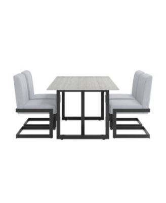Emila 5-Pc. Dining Set (Rectangular Table & 4 Chairs), Created for Macy's