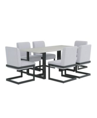  Emila 7-Pc. Dining Set (Rectangular Table & 6 Chairs), Created for Macy's