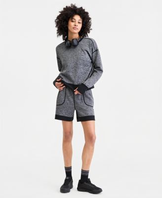 Women's Quilted Reversible Crewneck Sweatshirt