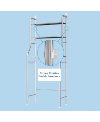 Freestanding Bathroom Organizers and Storage, Bathroom Organizer Space Saver Easy Assembly