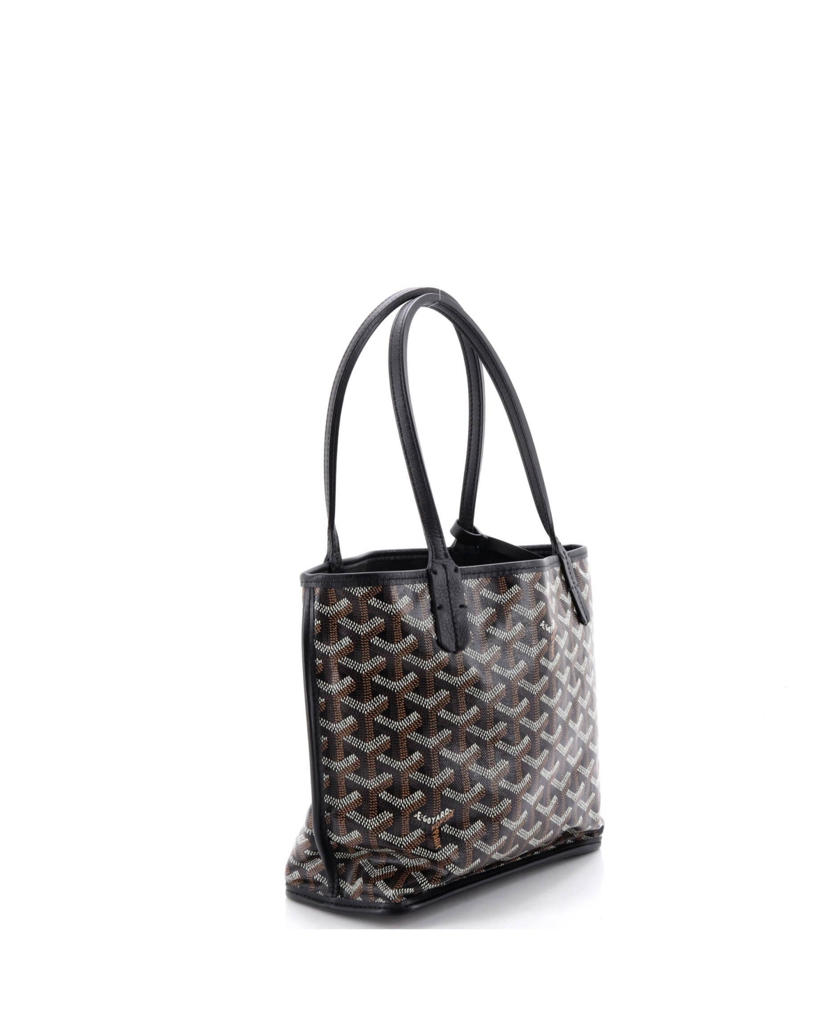 Pre-Owned Goyard Mini Anjou Reversible Tote Coated Canvas