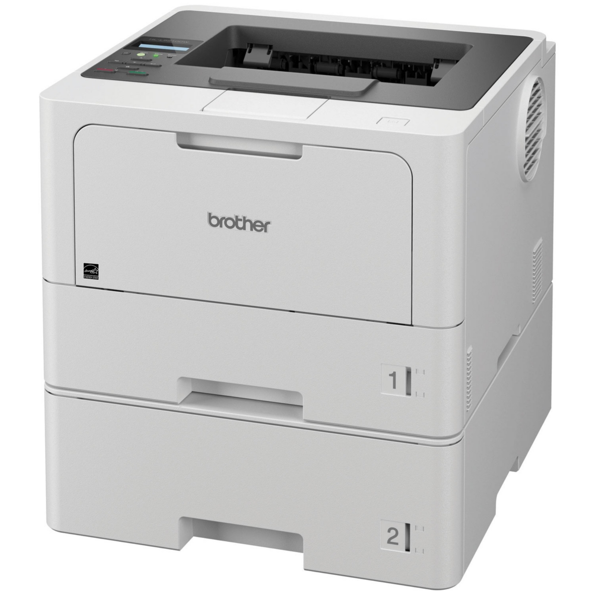 Brother HLL5210DWT Business Monochrome Laser Printer with Dual Paper Trays