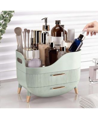 Large Capacity Makeup Organizer with Drawers for Skincare