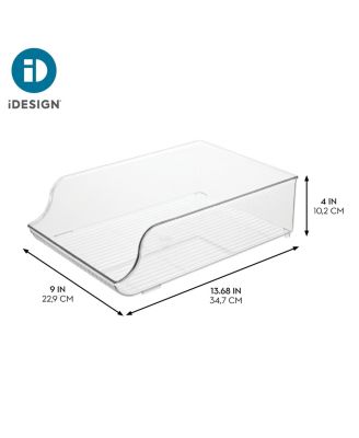 Water Bottle Organizer for Fridge - Set of 2 - Clear