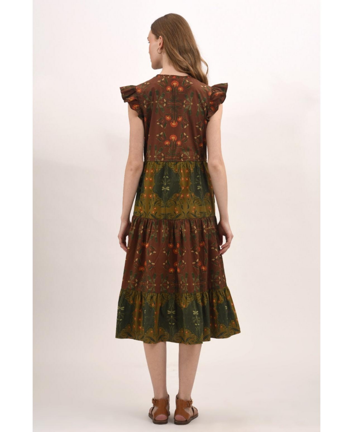 Celina Moon Women's Woodland Midi Dress