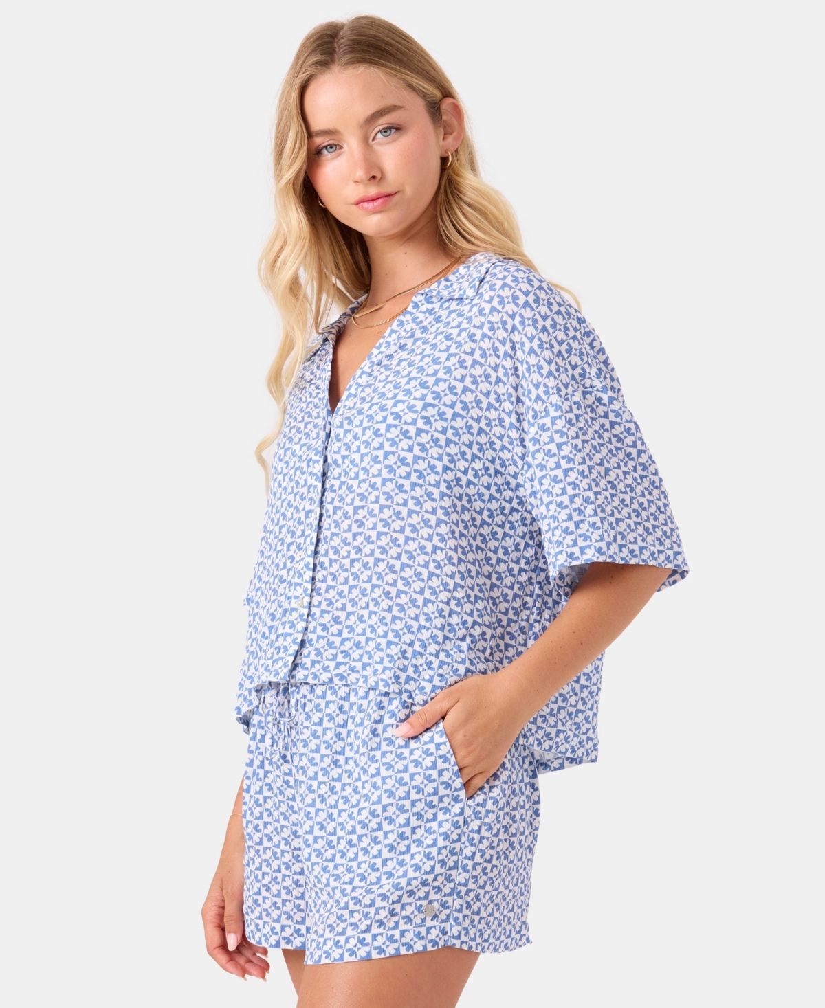 Roxy Juniors' Hazy Dazy Stoke Swimsuit Shorts