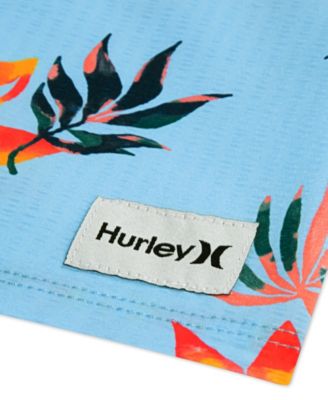 Boys' 8-18 Floral Pull-On Swim Trunks