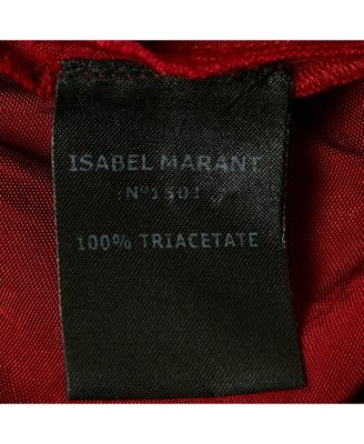 Women's Maroon Crepe Plucking Neck Dress