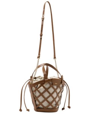 Petra Small Leather Bucket Bag