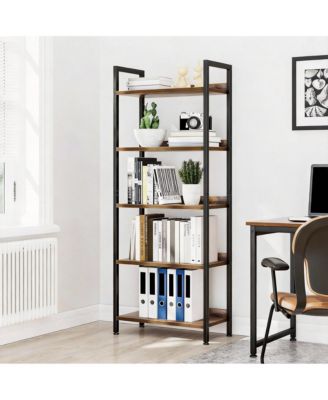 Multifunctional Bookshelf - Modern Design, Waterproof Panels, Easy Assembly