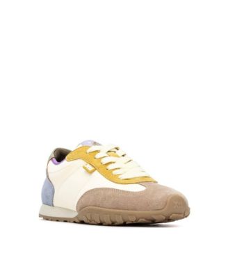 Women's Casual Suede Lace-Up Sneakers