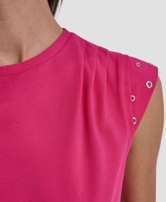Women's Stud-Detail Sleeveless Top
