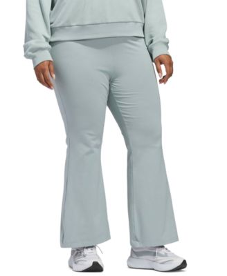 Plus Size Small Logo Flare Pants