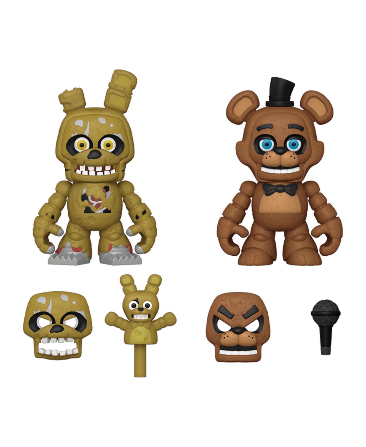 Детские фигурки Funko Snaps! Five Nights At Freddy's Freddy Fazbear & Springtrap 3.5" Snap Figures, 2-Pack — фото 1