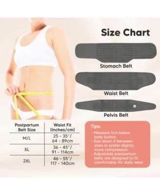 Maternity Revive 3 in 1 Postpartum Belly Band Wrap, Post Partum Recovery, Postpartum Waist Binder Shapewear