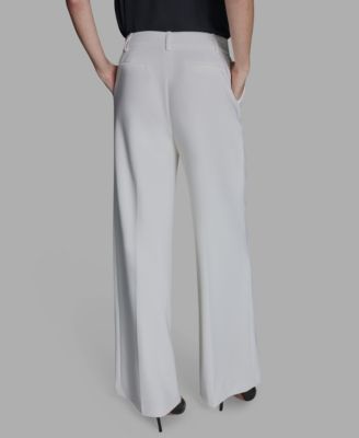 Women's Mid-Rise Wide-Leg Pants